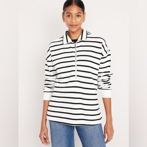 NWT Old Navy Oversized Half-Zip Tunic XL Petite